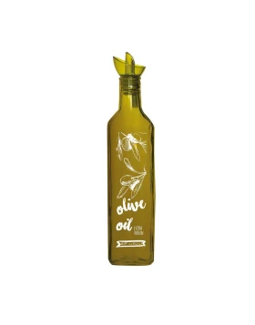 Γυάλινο Μπουκάλι Λαδιού Marva 500 ml Λαδί - 151431-817