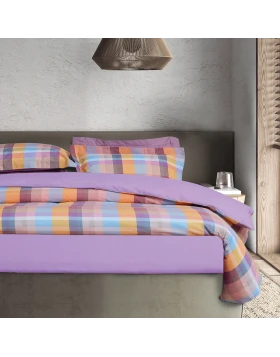 DAS HOME ΣΕΤ ΣΕΝΤΟΝΙΑ ΜΟΝΑ ΜΕ ΛΑΣΤΙΧΟ CASUAL 5456 MULTICOLOR
