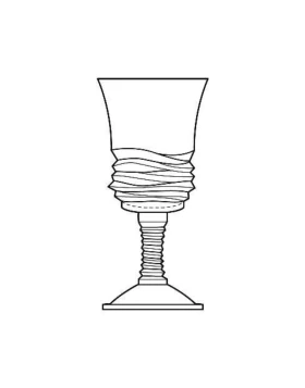 Κρυστάλλινο ποτήρι νερού Davinci Dolce Vita