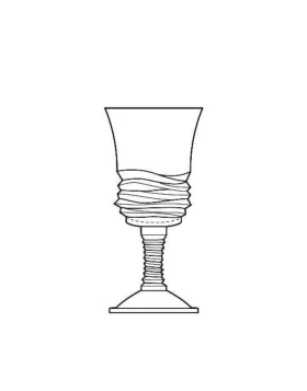 Κρυστάλλινο ποτήρι κρασιού Davinci Dolce Vita