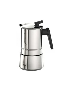 Ανοξείδωτο μπρίκι espresso 6 φλ. Pedrini Steelmoka 02CF038