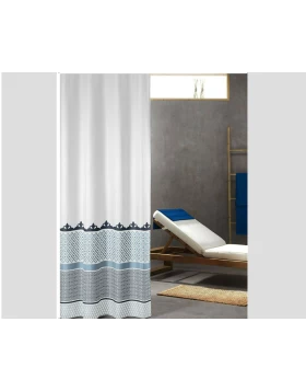 Υφασμάτινη κουρτίνα μπάνιου Sealskin Marrakech Blue