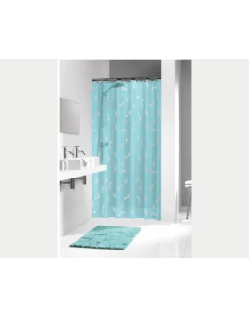 Κουρτίνα μπάνιου Sealskin peva Amy turquoise