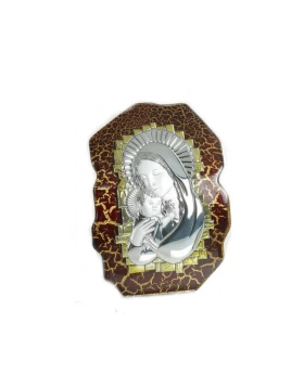 Εικόνα κυρτή ασημένια Moda Mostra 3054