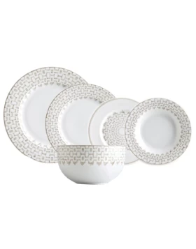 Σετ πιάτα φαγητού 20 τμχ Ionia Hymn Beige