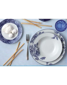 Σετ πιάτα φαγητού 19 τμχ Tognana Blu Garden