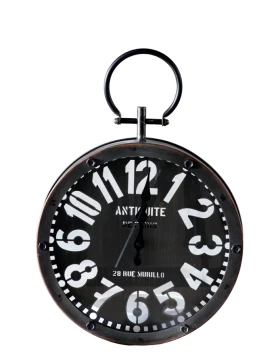 Μεταλλικό ρολόι τοίχου 44 εκ. Idea Home 38304