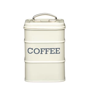 Μεταλλικό δοχείο για καφέ Kitchen Craft Nostalgia Crem