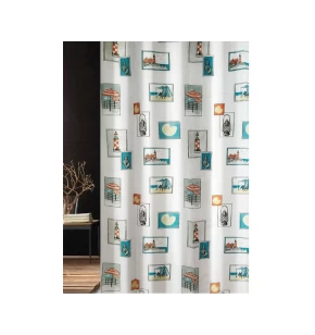 Υφασμάτινη κουρτίνα μπάνιου 180 εκ. Joy Seaside