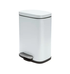 Κάδος πεντάλ soft close 5 lt Spirella Akira White