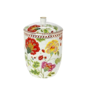 Μπισκοτιέρα πορσελάνη 1.75 lt Cryspo Trio Floral 
