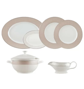 Σετ πιάτα φαγητού 30 τμχ Ionia Nymphes T-3215