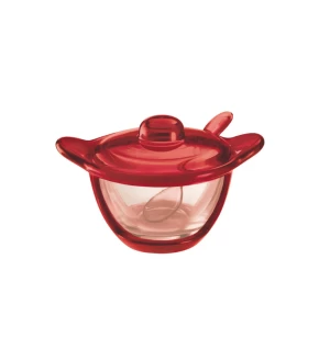 Τυριέρα - ζαχαριέρα 200 ml Guzzini Gocce Red