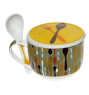 ΚΟΥΠΑ ΚΟΡΝ ΦΛΕΙΚΣ ΚΟΥΤΑΛΙ ΚΙΤΡΙΝΗ Espiel TAB0016