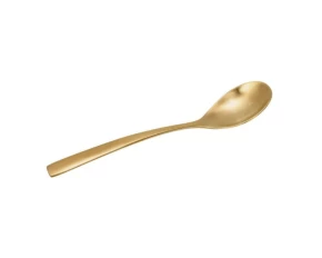 Ανοξείδωτο κουταλάκι μόκας Cryspo Trio Durable Gold Matt