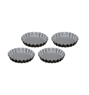 Σετ 4 φορμάκια για τάρτες με αντικολλητική επίστρωση Guardini 71204SEVEE
