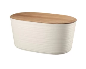 Ψωμιέρα με καπάκι bamboo 39.2 εκ. Guzzini Tierra White