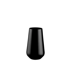 Ποτήρι σωλήνα οικολογικό κρύσταλλο 440 ml Capolavoro Black
