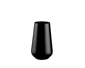 Ποτήρι σωλήνα οικολογικό κρύσταλλο 440 ml Capolavoro Black