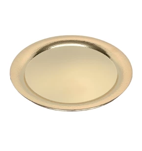 Επίχρυσος δίσκος σφυρήλατος 37 εκ. Pantazelos 30137 Gold