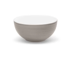 Μπολ δημητριακών 15 εκ. πορσελάνη Cryspo Jasper Light Grey 