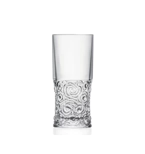 Σετ 6 κρυστάλλινα ποτήρια σωλήνα 352 ml RCR Sound Soul