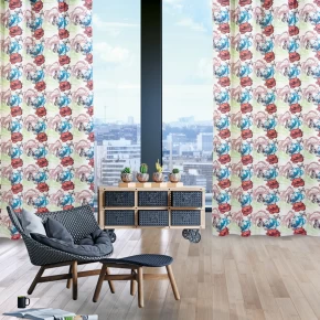 DAS HOME 2106 ΚΟΥΡΤΙΝΑ 140Χ280 ΜΕ ΤΡΟΥΚΣ
