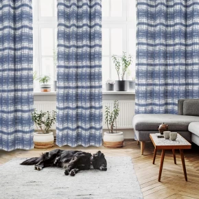 DAS HOME 2117 ΚΟΥΡΤΙΝΑ 140Χ260 ΜΕ ΤΡΟΥΚΣ