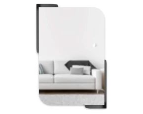 Καθρέφτης με ράφια Alcove Umbra Μαύρος 1015726-040