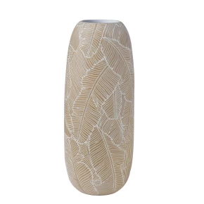 Ανθοδοχείο polyresin 15.2 χ 37 εκ. HFA Inkas Beige 5483020