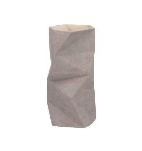 Ανθοδοχείο κεραμικό 33 εκ. Tognana Linea Bag Beige 2283