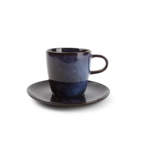 Φλυτζάνι πιατάκι cappuccino stoneware 180 ml Salt&Pepper Marrakech 850226