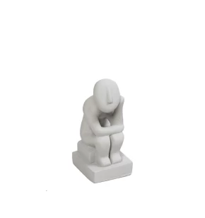 Διακοσμητική Γύψινη Φιγούρα Ο Στοχαστής 10 εκ. Espiel I.S1.N37K4