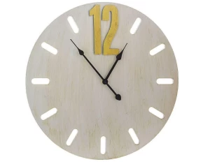 Ξύλινο ρολόι τοίχου 45 εκ. Deco 74015