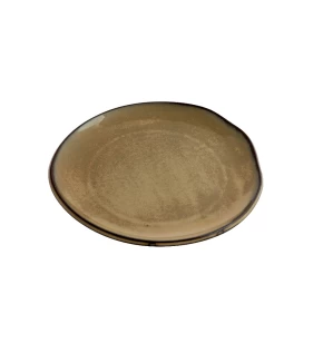 Πιάτο φρούτου 18 εκ. πορσελάνη Home Fashion Granite Sand 5413024