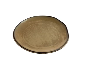 Πιάτο φρούτου 18 εκ. πορσελάνη Home Fashion Granite Sand 5413024
