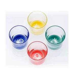 Σετ 4 γυάλινα ποτήρια 330 ml Benetton BE-0262
