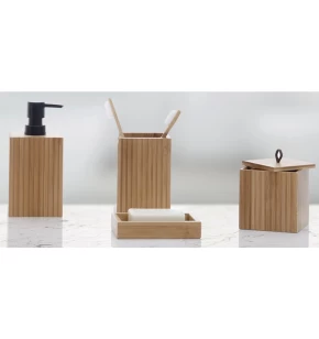 Σετ μπάνιου 4 τμχ bamboo 5Five Terre