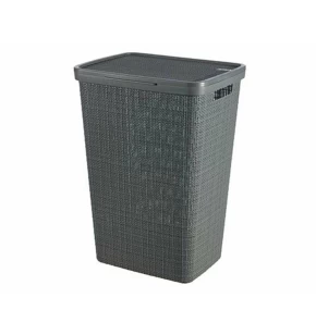 Καλάθι απλύτων 58 lt 43 x 34 x 60 εκ. Curver Jute Grey 