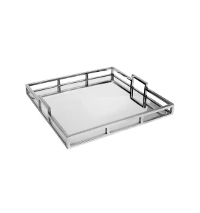 ΔΙΣΚΟΣ ΣΤΡΟΓΓ. ΜΕΤΑΛ. ΑΣΗΜΙ ΜΕ ΚΑΘΡΕΠΤΗ 30Χ30ΕΚ Espiel MR19313