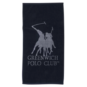 GREENWICH POLO CLUB ΠΕΤΣΕΤΑ ΓΥΜΝΑΣΤΗΡΙΟΥ 45X90 3035 ΓΚΡΙ, ΜΑΥΡΟ