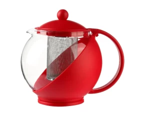 Γυάλινη τσαγιέρα με φίλτρο 1250 ml Secret De Gourmet 461722180 Red