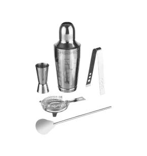 Ανοξείδωτο σετ 5 τμχ παρασκευής κοκτέιλ Secret De Gourmet 134522
