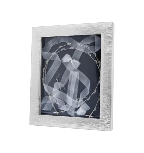 Ασημένια στεφανοθήκη - κορνίζα Prince Silvero MA/ST28-2W