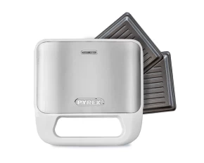 Τοστιέρα 2 τοστ με αποσπώμενες πλάκες Pyrex SB-298