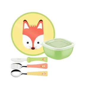 Παιδικό σετ φαγητού 5 τμχ πλαστικό-ανοξείδωτοTramontina 23797/908