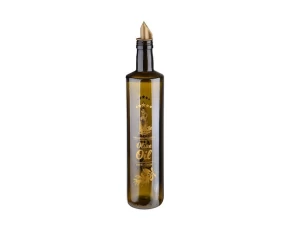 Γυάλινο μπουκάλι λαδιού 750 ml με ροή Marva Premium 846001-2