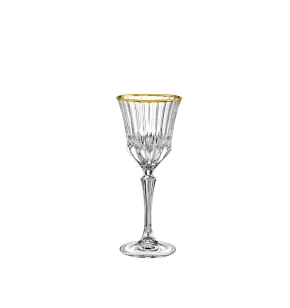 Σετ 6 κρυστάλλινα ποτήρια λικέρ 80 ml RCR Adagio Gold