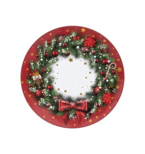 Χριστουγεννιάτικη πιατέλα πολυπροπυλένιο 33 εκ. Atmosphera 183352