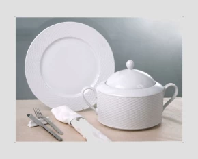 Σετ πιάτα 72 τμχ. Cryspo Trio Polo White